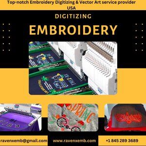 Custom Embroidery Digitizing